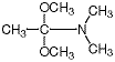 N,N-二甲基乙酰胺二甲基縮醛(含穩(wěn)定劑5-10%的甲醇),18871-66-4,結(jié)構式